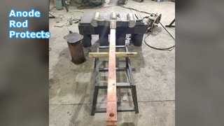 Anodestaafconstructie beschermt waterverwarmers