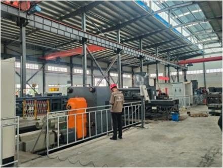 Latest company news about Nieuwe wrijvingslassen automatische productielijn start met productie